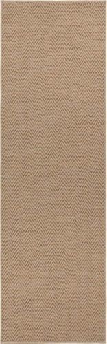 Hnědý běhoun BT Carpet Nature 500, 80 x 250 cm