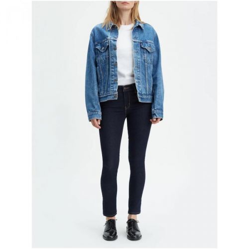 Levi's Tmavě modré dámské skinny fit džíny Levi's® 711 - Dámské