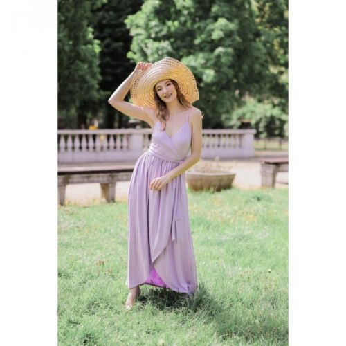 By Your Side Woman's Dress Tulip Lavender
