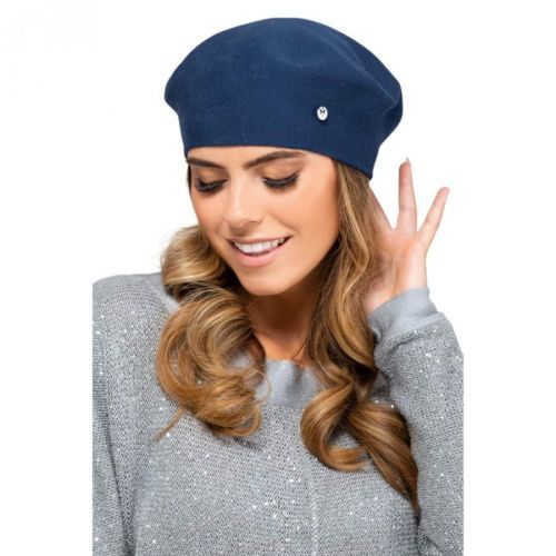 Kamea Woman's Beret K.19.071.13 Navy Blue