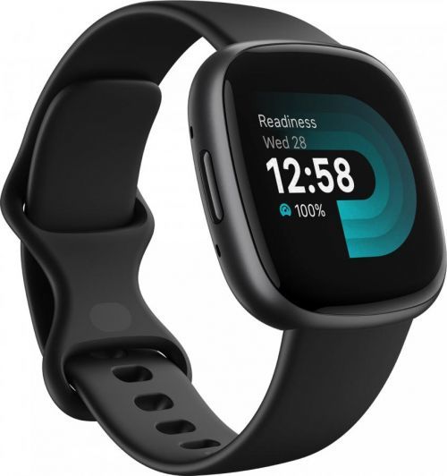 Fitbit Versa 4 Black/Graphite Aluminum