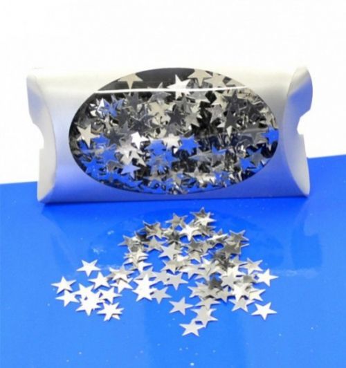 Anděl Konfety - hvězdy stříbrné v krabičce 20 g - 1926