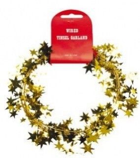 Anděl Řetěz s drátkem - zlatý - 5510