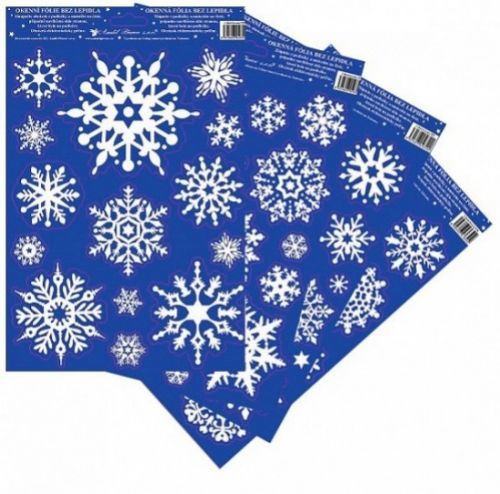 Anděl Okenní fólie - vločky - 30 x 20 cm - 210