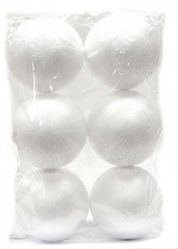 Zet servis Polystyrénové koule 15 cm - 6 ks