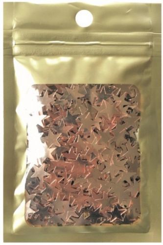 Anděl Konfety hvězdy - měděné 16g 2828
