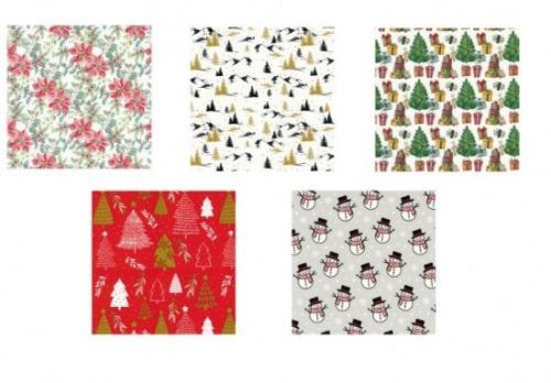 Zet servis Vánoční papír Paw - role - 0,7 x 10 m - 25 ks - 76439