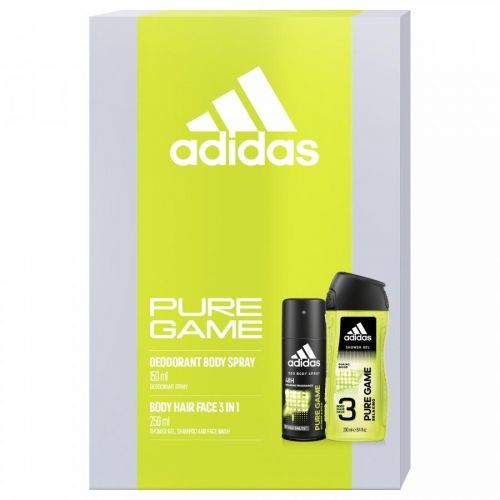 Adidas Pure Game - deodorant ve spreji 150 ml + sprchový gel 250 ml