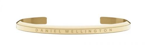 Daniel Wellington Módní pevný pozlacený náramek Classic DW0040000 L: 18,5 cm
