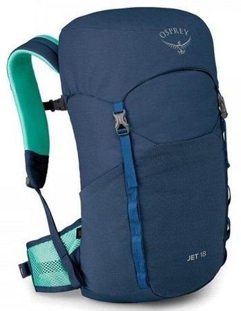 Osprey Dětský outdoorový batoh Jet 18 II, wave, blue, univerzální