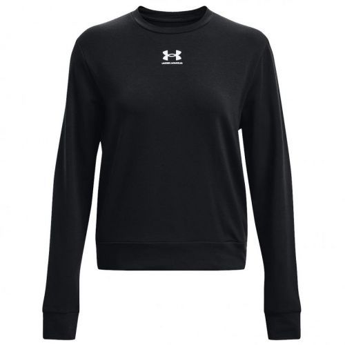 Dámská mikina Under Armour Rival Terry Crew Velikost: L / Barva: černá