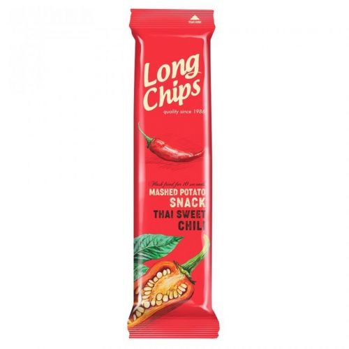 LONG CHIPS Bramborový snack Thai Sweet Chilli 75 g