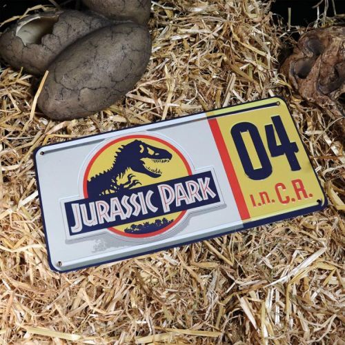FaNaTtik | Jurassic Park - Replika 1/1 License Plate Dennis Nedry