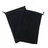 Chessex Small Suedecloth Dice Bags Black