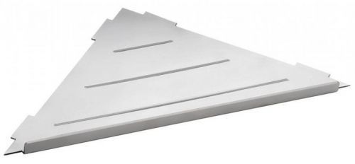 SAPHO SMART rohová police do spár 297x15x210 mm, leštěná nerez XJ615