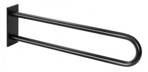 SAPHO Podpěrné madlo tvar U 813mm, černá XH573