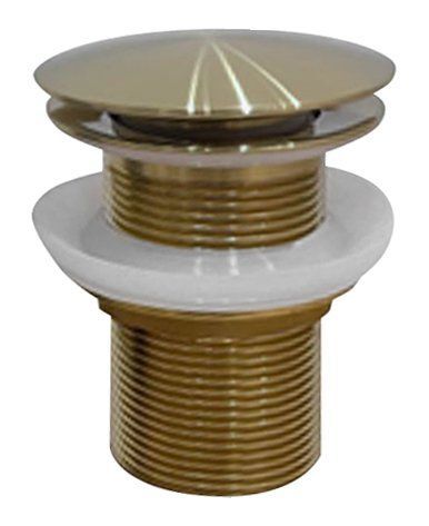 SAPHO AURUM umyvadlová výpust 5/4“, click-clack, zlatá ND-AU200