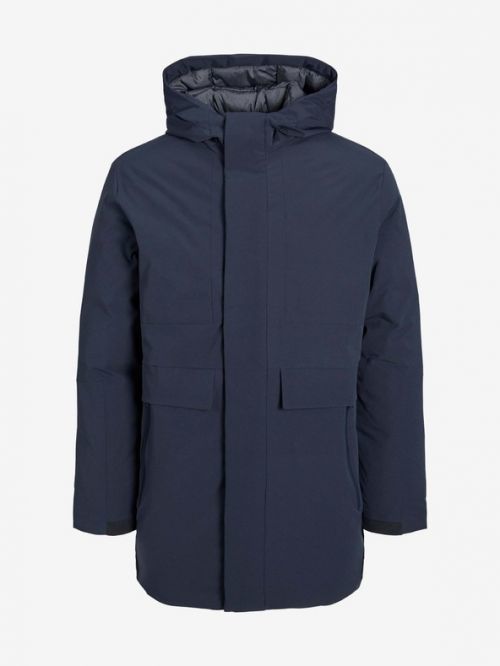 Jack & Jones Blatiger Parka Modrá