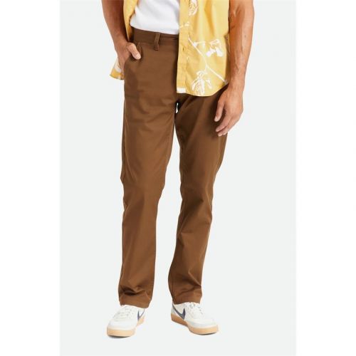 kalhoty BRIXTON - Choice Chino Regular Pant Desert Palm (DSTPM)