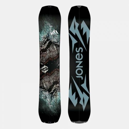 splitboard JONES - Mountain Twin Splitboard Black (BLACK) velikost: 157