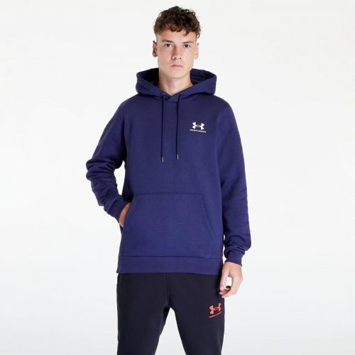 Under Armour Essential Fleece Hoodie Midnight Navy/ White M
