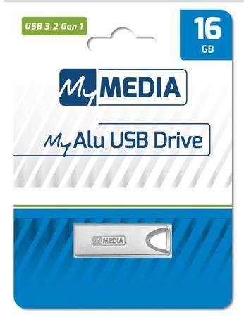My MEDIA Flash Disk Alu 16GB USB 3.2 Gen 1 hliník, 69275