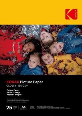 Fotopapír Kodak Photo High Gloss (180g/m2) A4 25 listů, KOPPPHA425