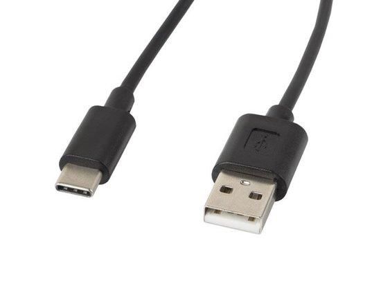 LANBERG USB-C(M)->USB-A(M) 2.0 CABLE 1.8M BLACK