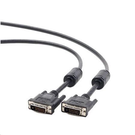 GEMBIRD CC-DVI2-BK-6 DVI video cable dual link 6ft cable black