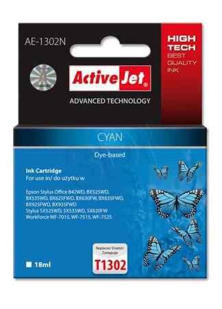 ActiveJet ink cartr. Eps T1302 Cyan 100% NEW - 18 ml     AE-1302N, EXPACJAEP0208