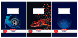 Sešit 524 mix kluci