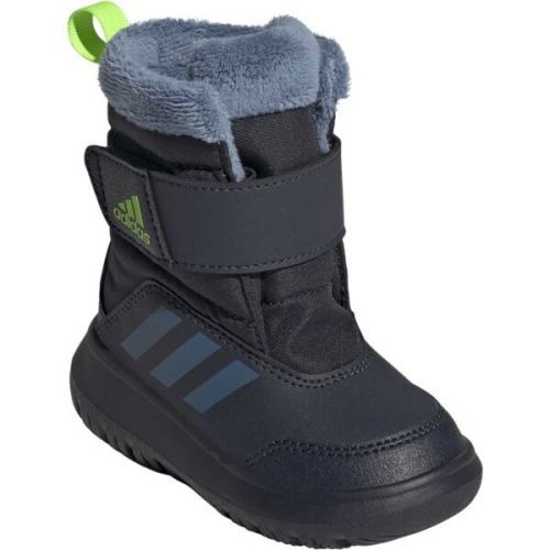 adidas WINTERPLAY I Dětské zimní boty, černá, velikost 21