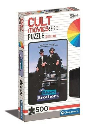 CLEMENTONI Puzzle Cult Movies: Bratři Bluesovi 500 dílků