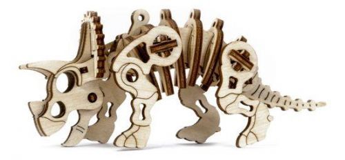 WOODEN CITY 3D puzzle Triceratops 40 dílů