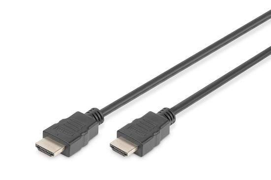 Digitus HDMI High Speed + Ethernet připojovací kabel, 2xstíněný, 2m