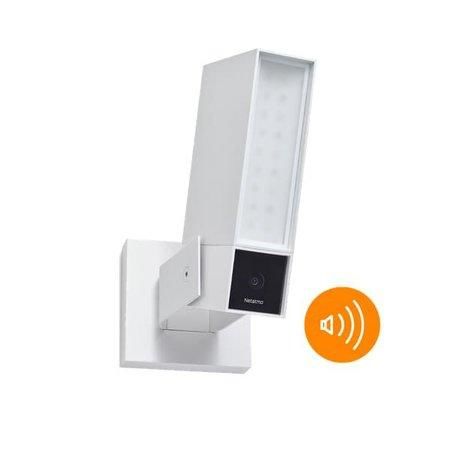 Netatmo Smart Outdoor Camera with Siren - Bílá,