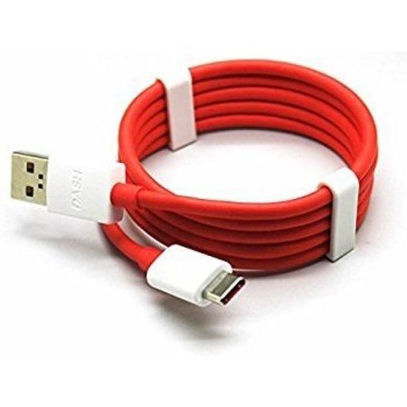 One Plus 3 3T Original Type C Datový kabel White/Red (Bulk)