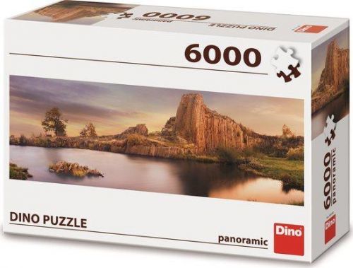 DINO Panoramatické puzzle Panská skála 6000 dílků
