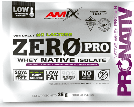 Proteinové prášky Amix Amix ZeroPro Protein - 35g - white-chocolate