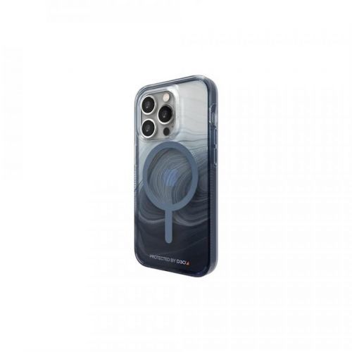 GEAR4 D3O Milan Snap pro Apple iPhone 14 Pro ochranný kryt Blue Swirl