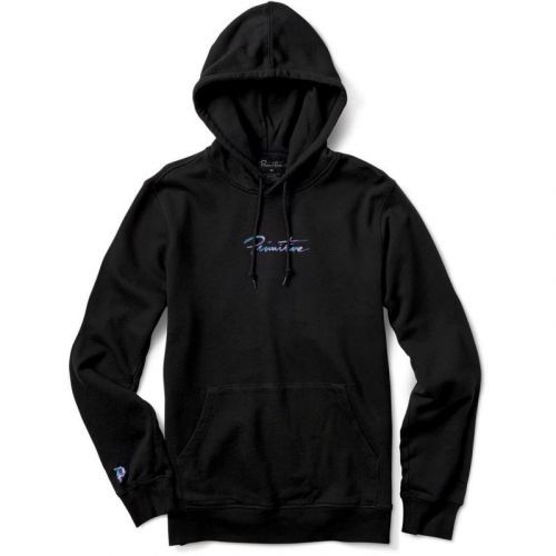 Mikina Primitive Nuevo Iridescent Hoodie - Černá - M