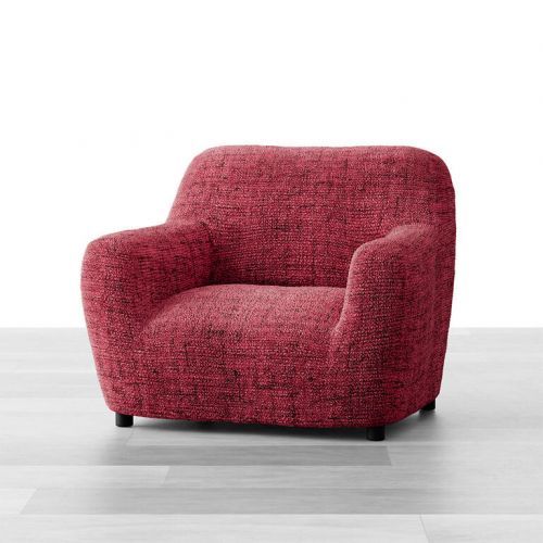 Bielastické potahy VITTORIA bordó křeslo (š. 60 - 110 cm)