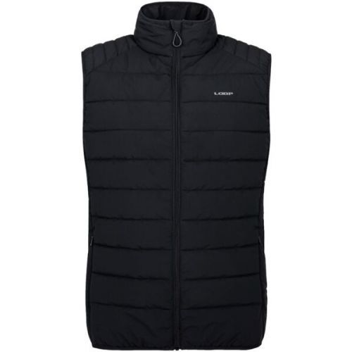 Loap IROSS Pánská vesta, černá, velikost S