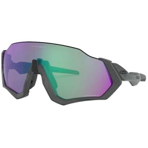 Oakley FLIGHT JACKET Sluneční brýle, tmavě šedá, velikost os