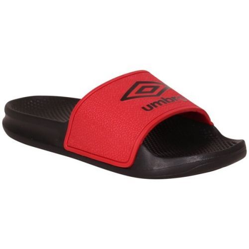 Umbro SQUADRA SLIDE JNR Chlapecké pantofle, červená, velikost 35.5