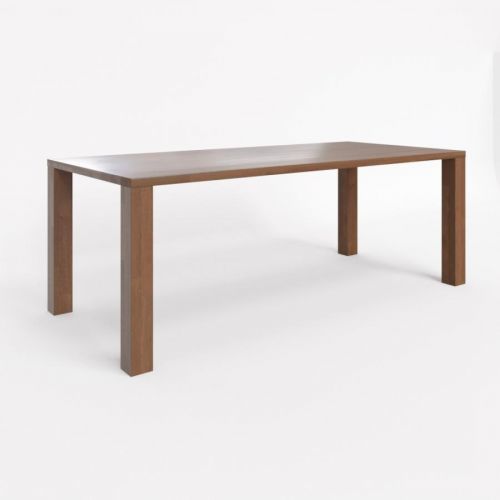BMB RUBION bez lubu - masivní dubový stůl