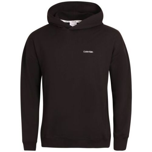 Calvin Klein MODERN COTTON LOUNGE-L/S HOODIE Pánská mikina, černá, velikost M