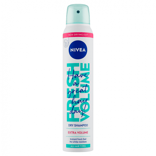 Nivea Fresh & Extra Volume Suchý šampon pro všechny typy vlasů 200ml