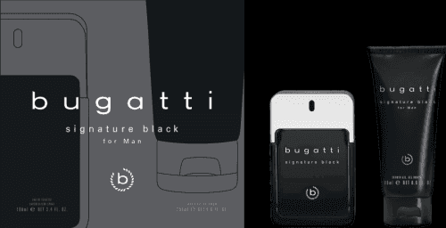 Bugatti Signature Black Set dárková kazeta pánská