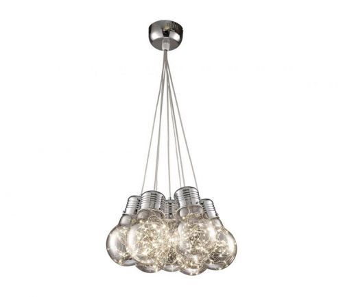 142008 - LED Lustr na lanku BULBS LED/30W/230V lesklý chrom